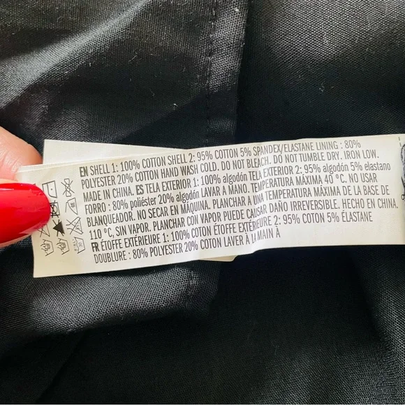 Sold! English Factory Black Puff Sleeve Mini Dress - Picture 14 of 14